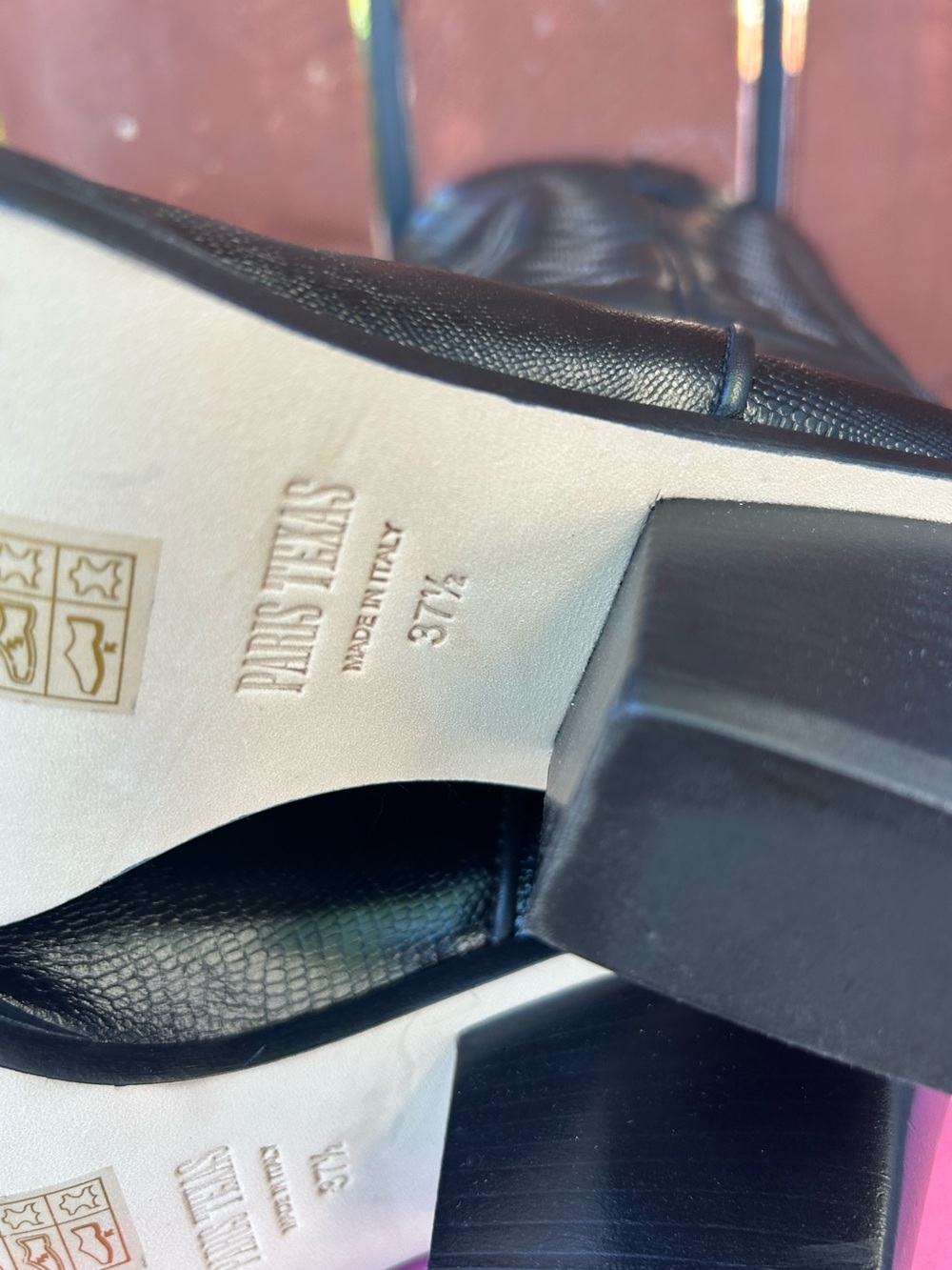 Paris Texas Black Leather Cowboy Boots - Picture 7 of 10